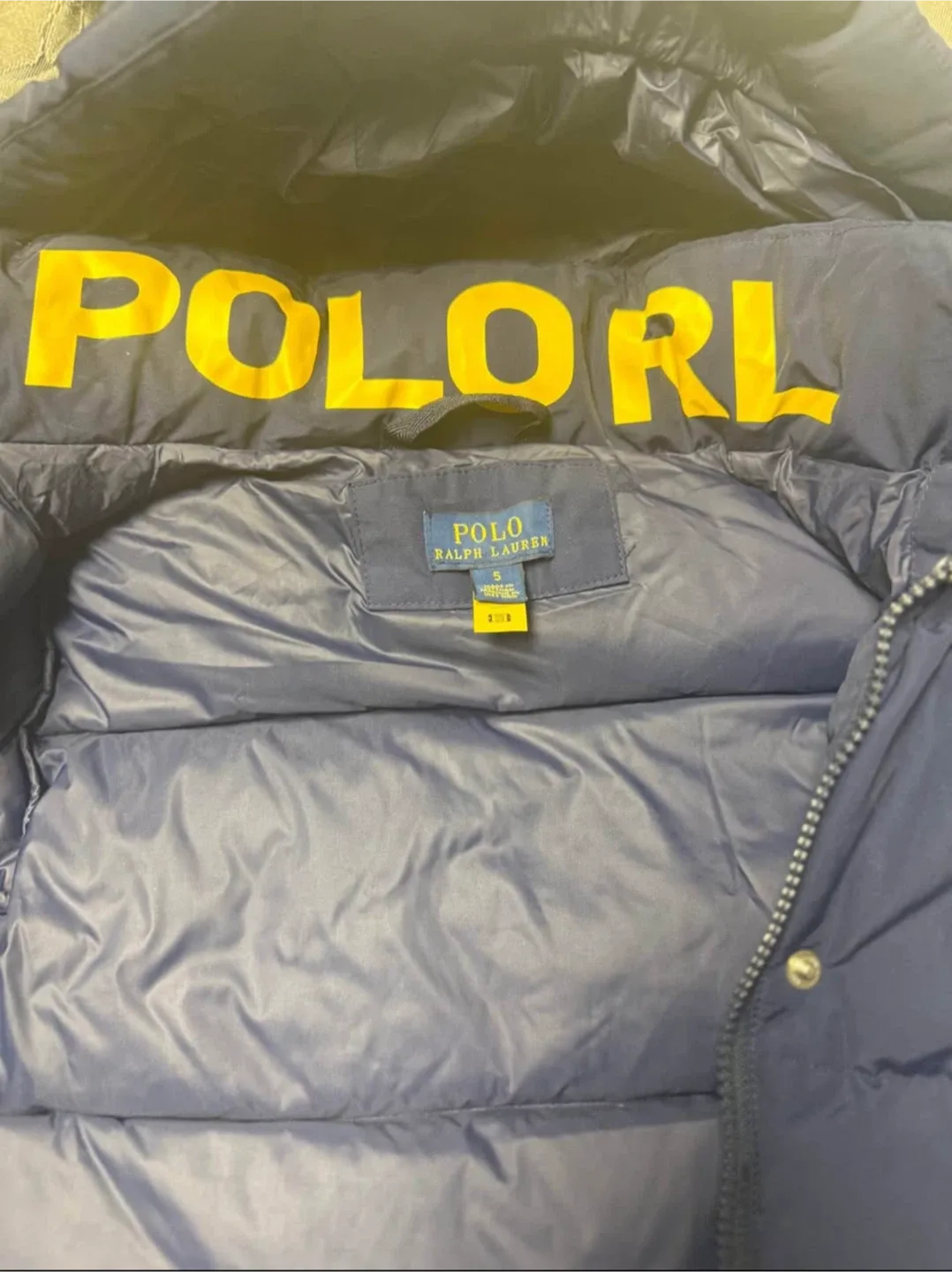 Polo Ralph Lauren Down Puffer Coat - Size 5T image indicator(2)
