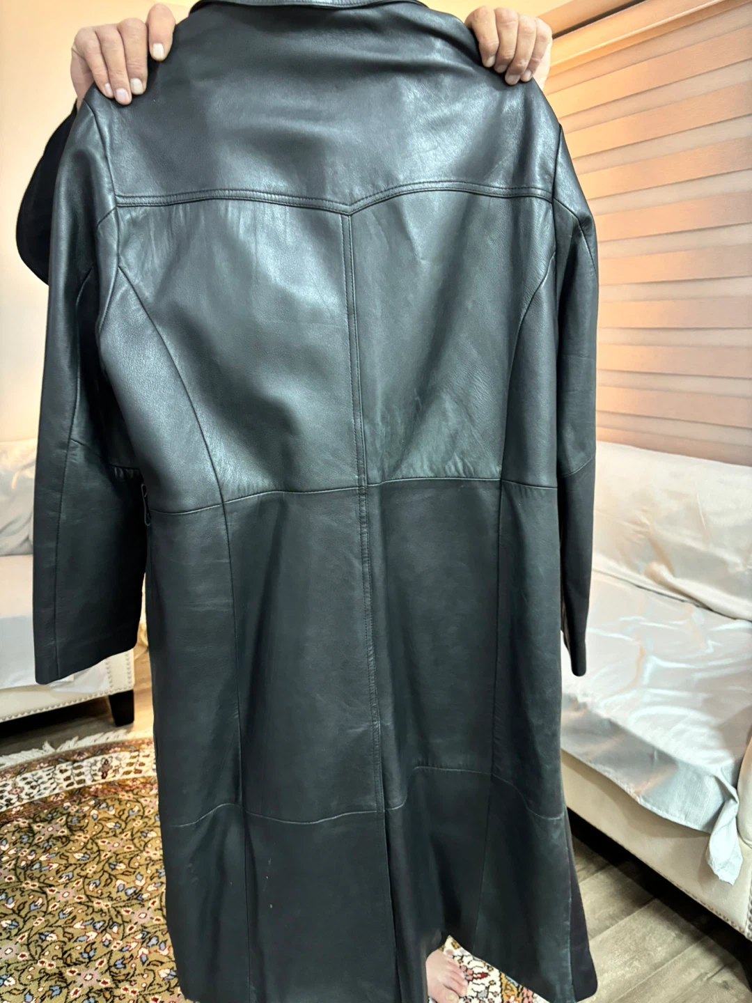Expert Leather Collection Original Leather Coat - L