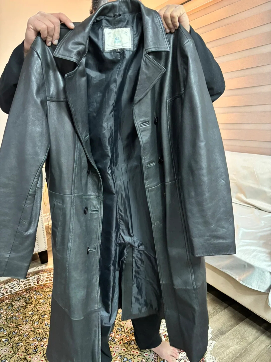 Expert Leather Collection Original Leather Coat - L image indicator(2)