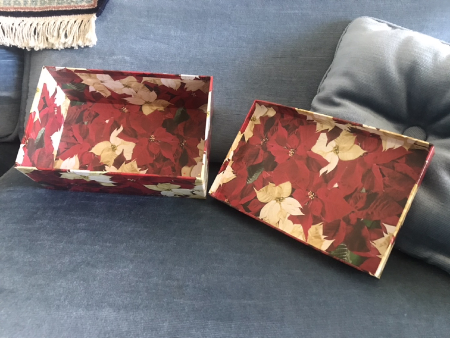 Box with Beautiful Floral Design (Gift Box, Storage, Organizer) - photo 3