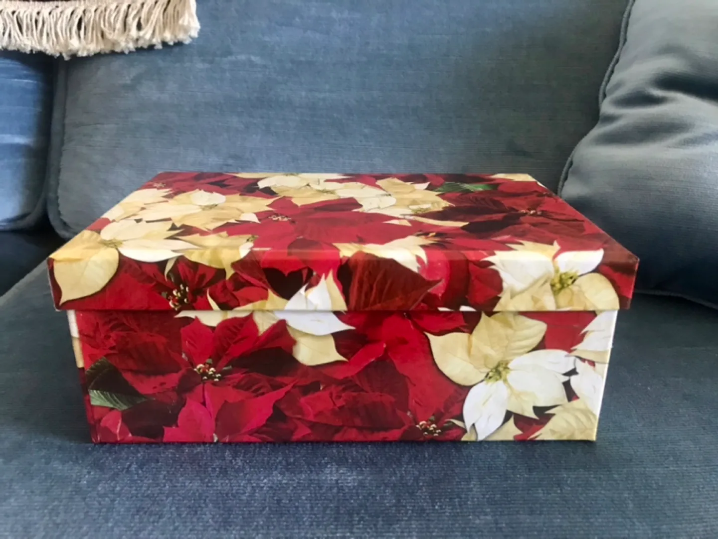 Box with Beautiful Floral Design (Gift Box, Storage, Organizer) image indicator(5)