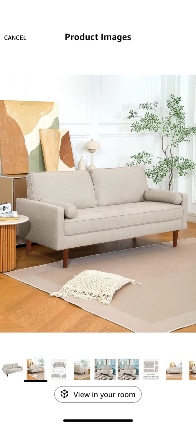 Small Sofa for Small Space - 68.11 in