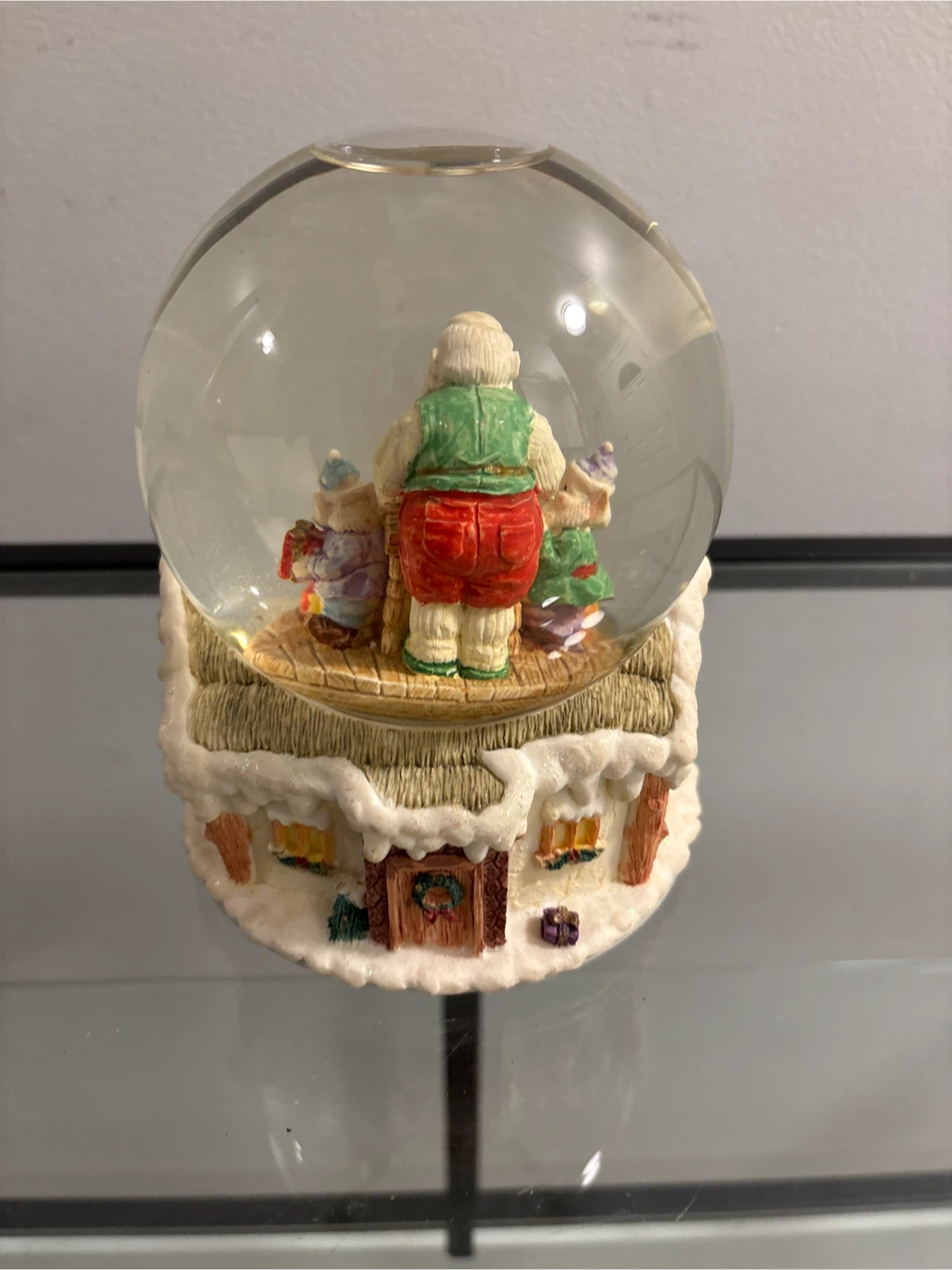 Santa's Workshop Snow Globe - photo 5