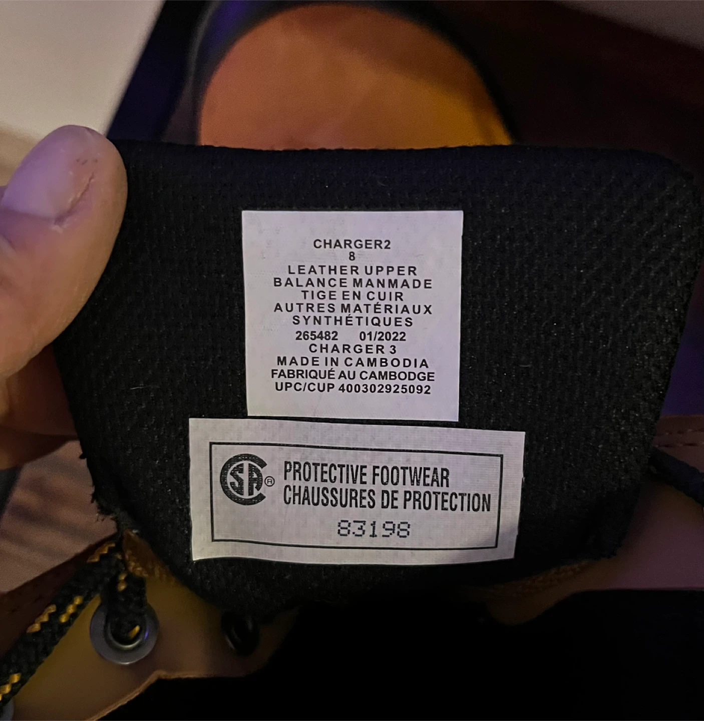 Workload Size 8 Work Boots - Protective Footwear - photo 5