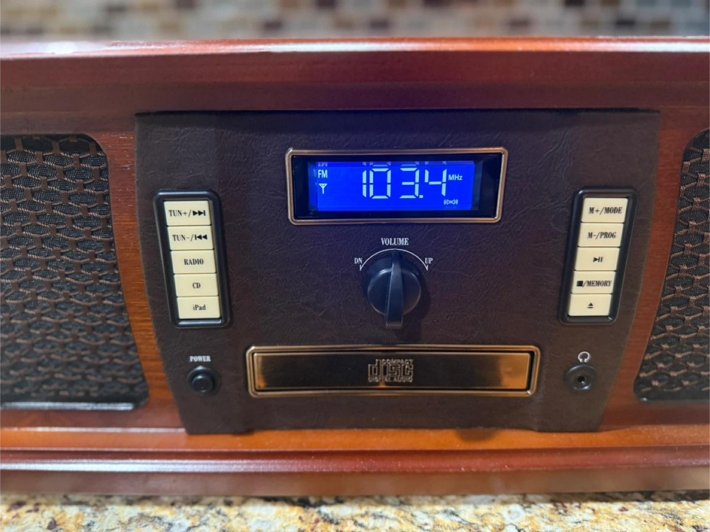 Victrola Nostalgic 8-in-1 Bluetooth Record Player - photo 2