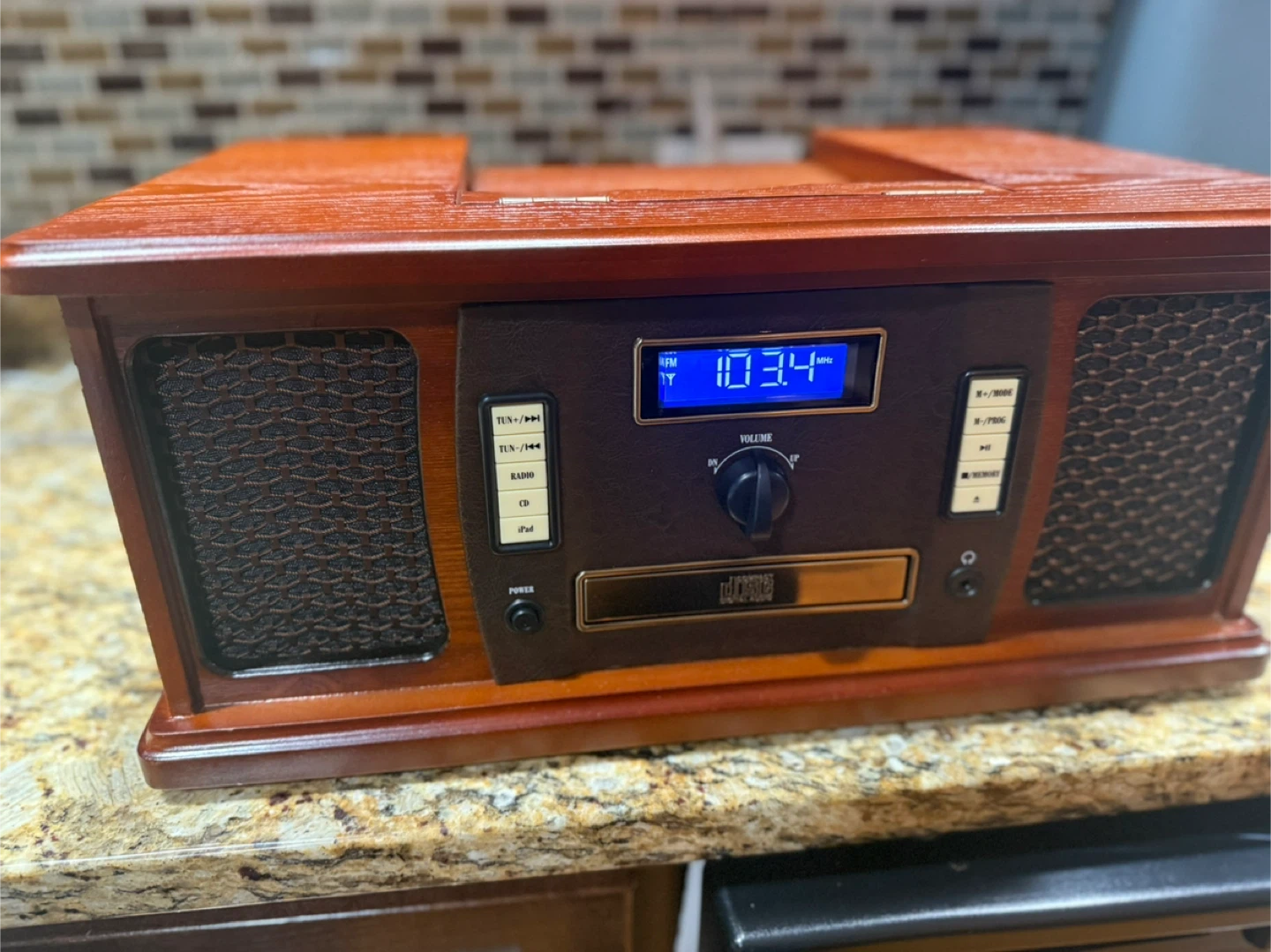 Victrola Nostalgic 8-in-1 Bluetooth Record Player - photo 3
