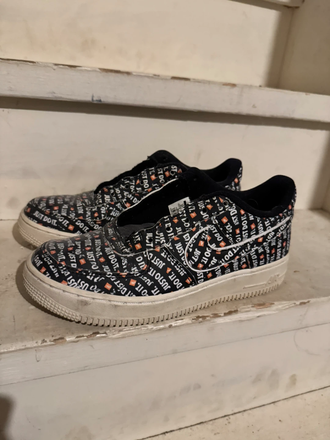 Nike Air Force 1 'Just Do It' Sneakers - 6Y - photo 3