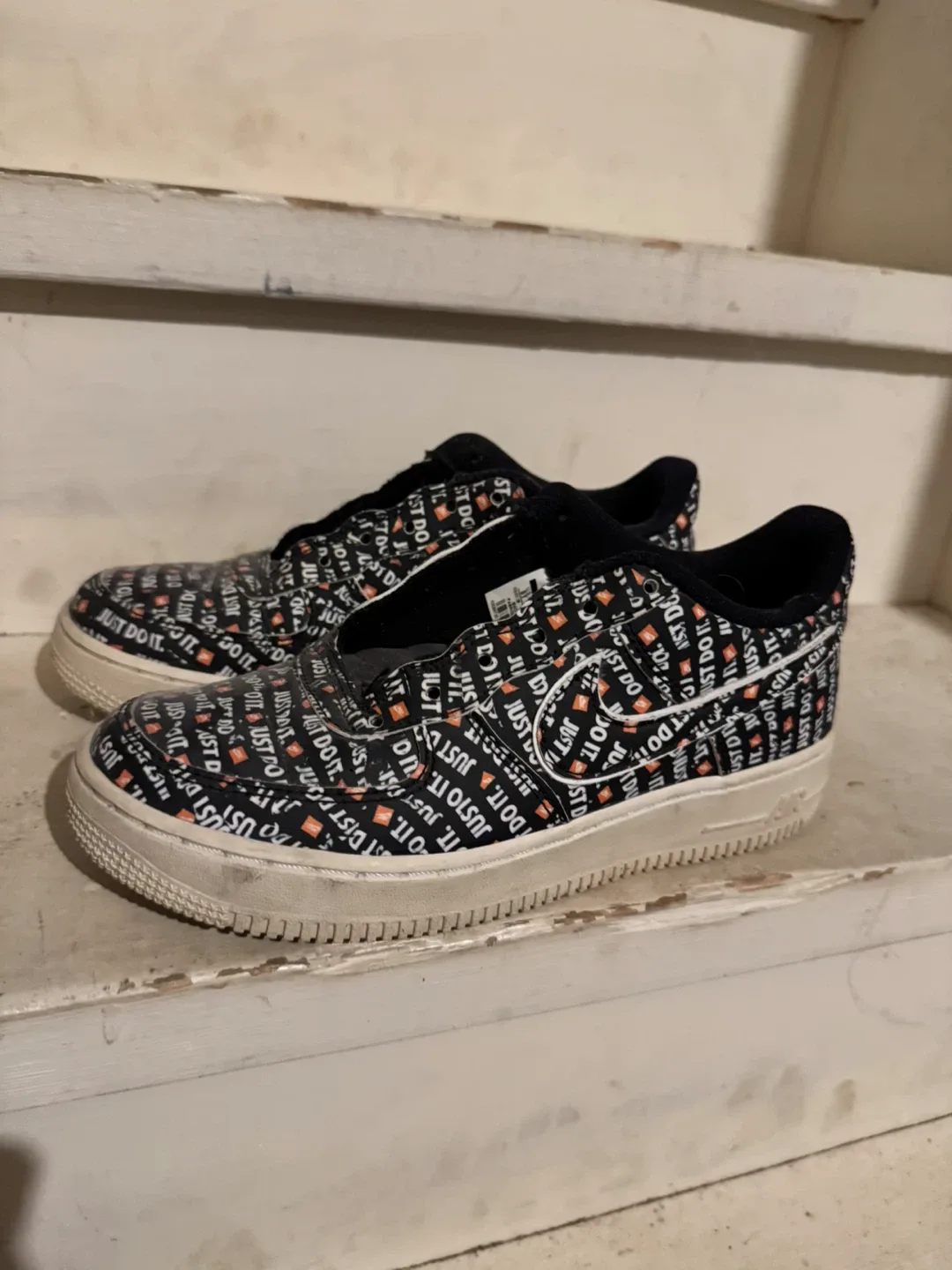 Nike Air Force 1 'Just Do It' Sneakers - 6Y image indicator(3)