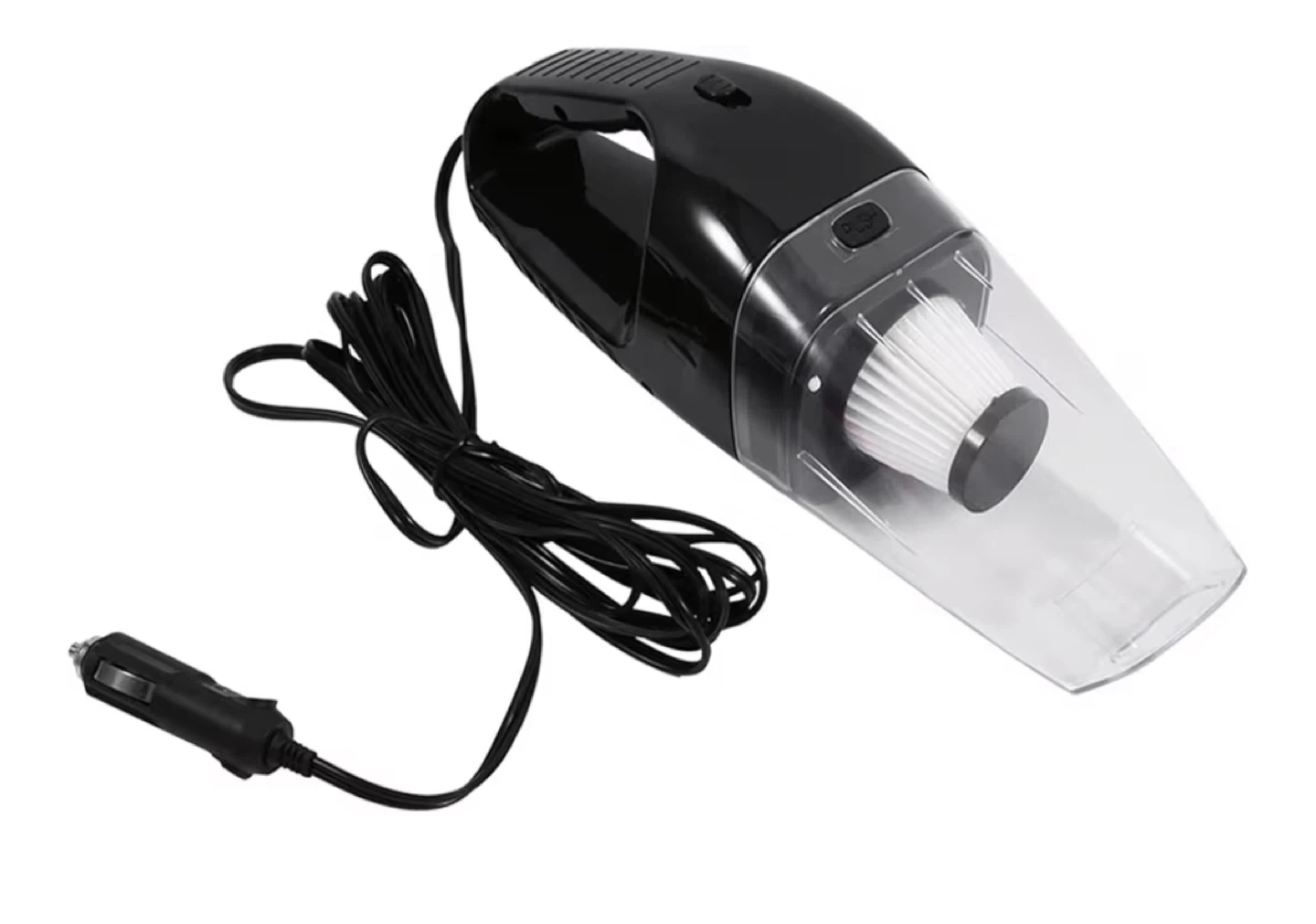 Portable Car Vacuum Cleaner - Black - photo 2