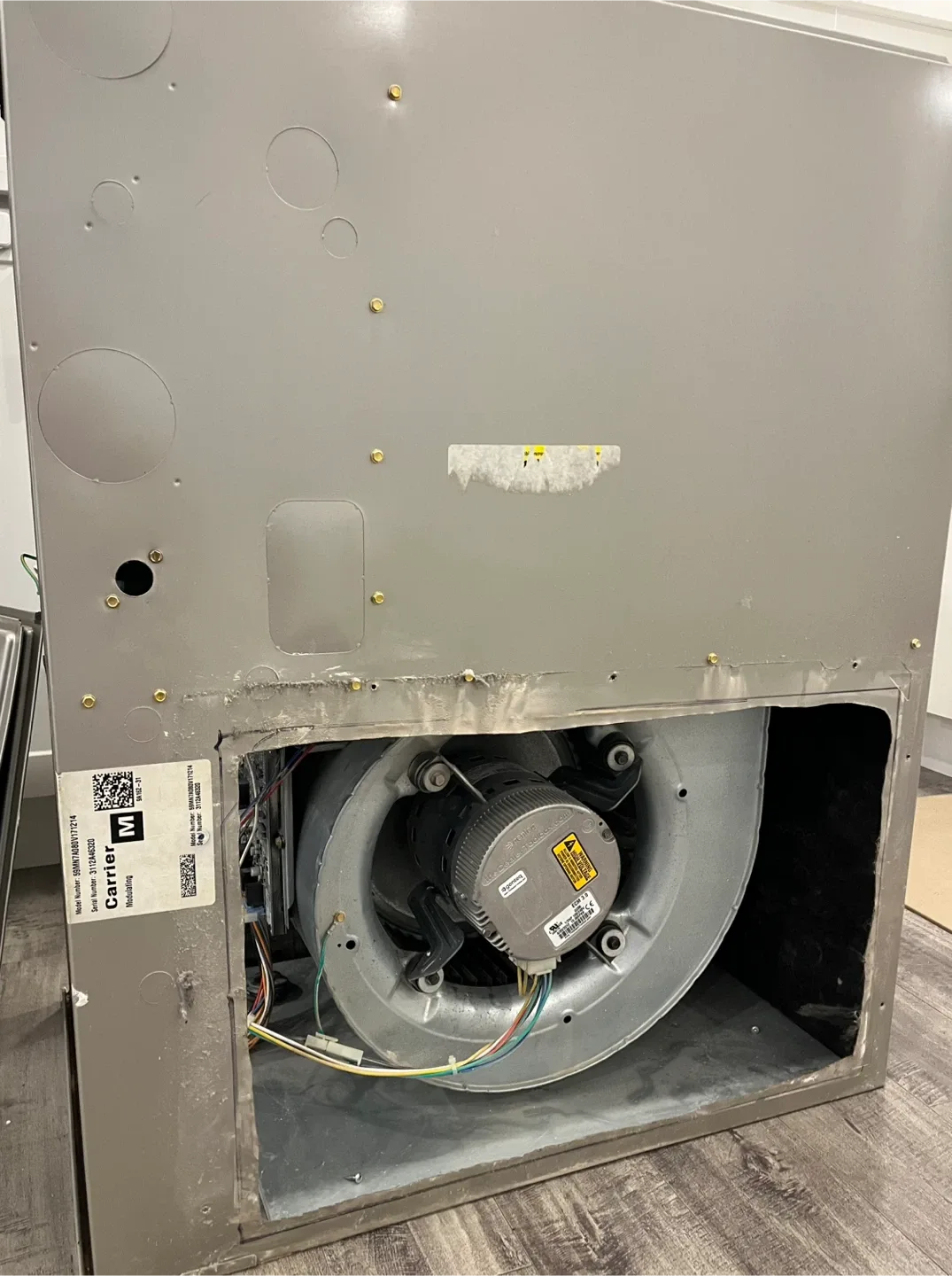 Carrier Infinity Furnace Model 59MN7A080V17 image indicator(6)