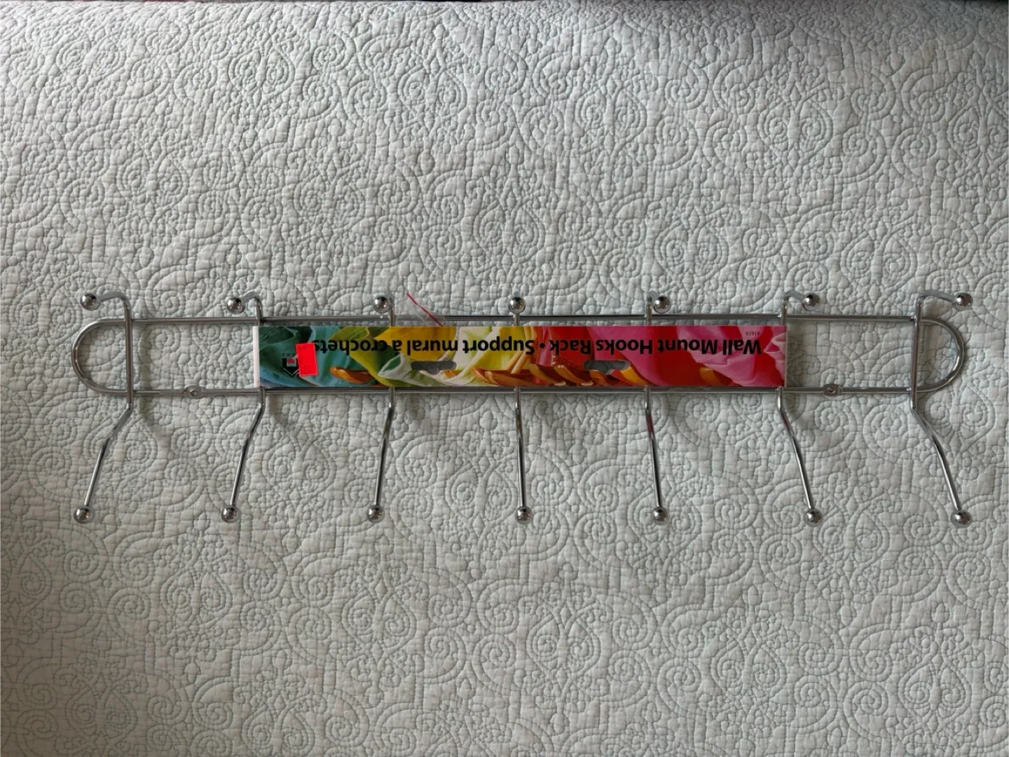 Metal Wall Mount Hooks Rack