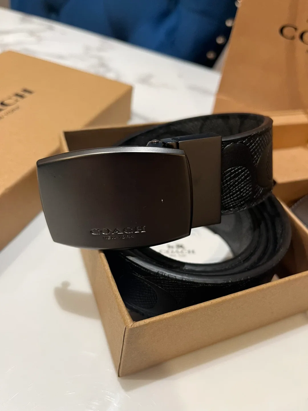 Coach Black Belt with Box image indicator(3)