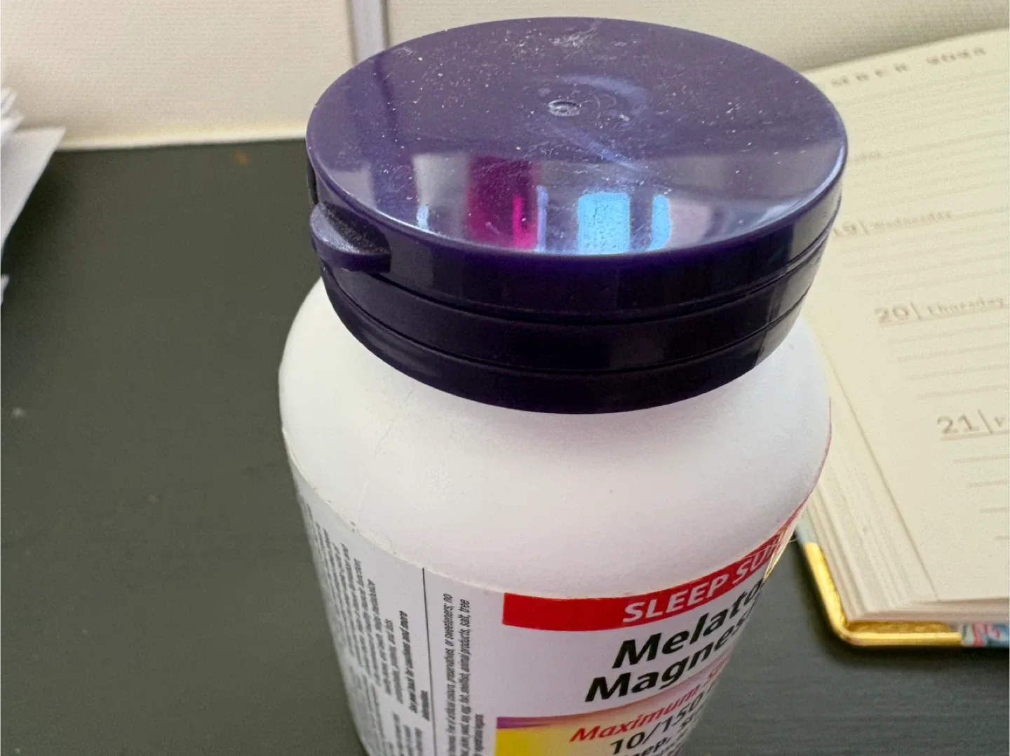 New unopened Webber Naturals Melatonin Magnesium 60 count image indicator(2)