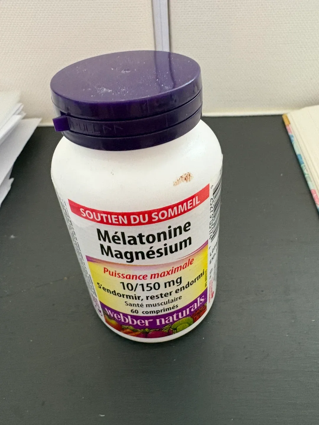 New unopened Webber Naturals Melatonin Magnesium 60 count