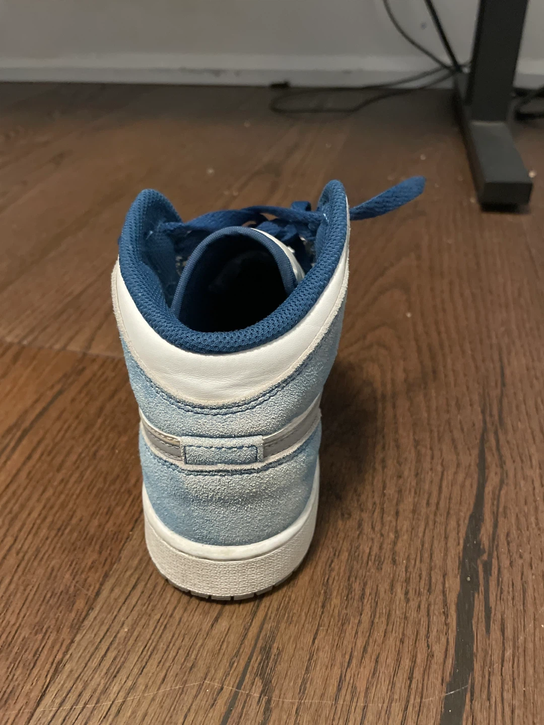 Air Jordan 1 Mid Blue/White - photo 3