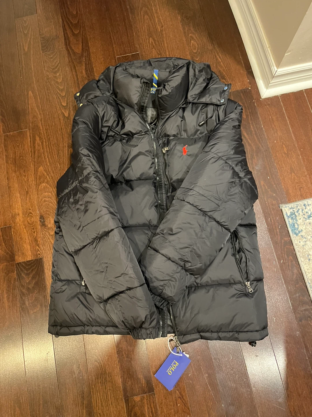 Polo Ralph Lauren Black Puffer Jacket