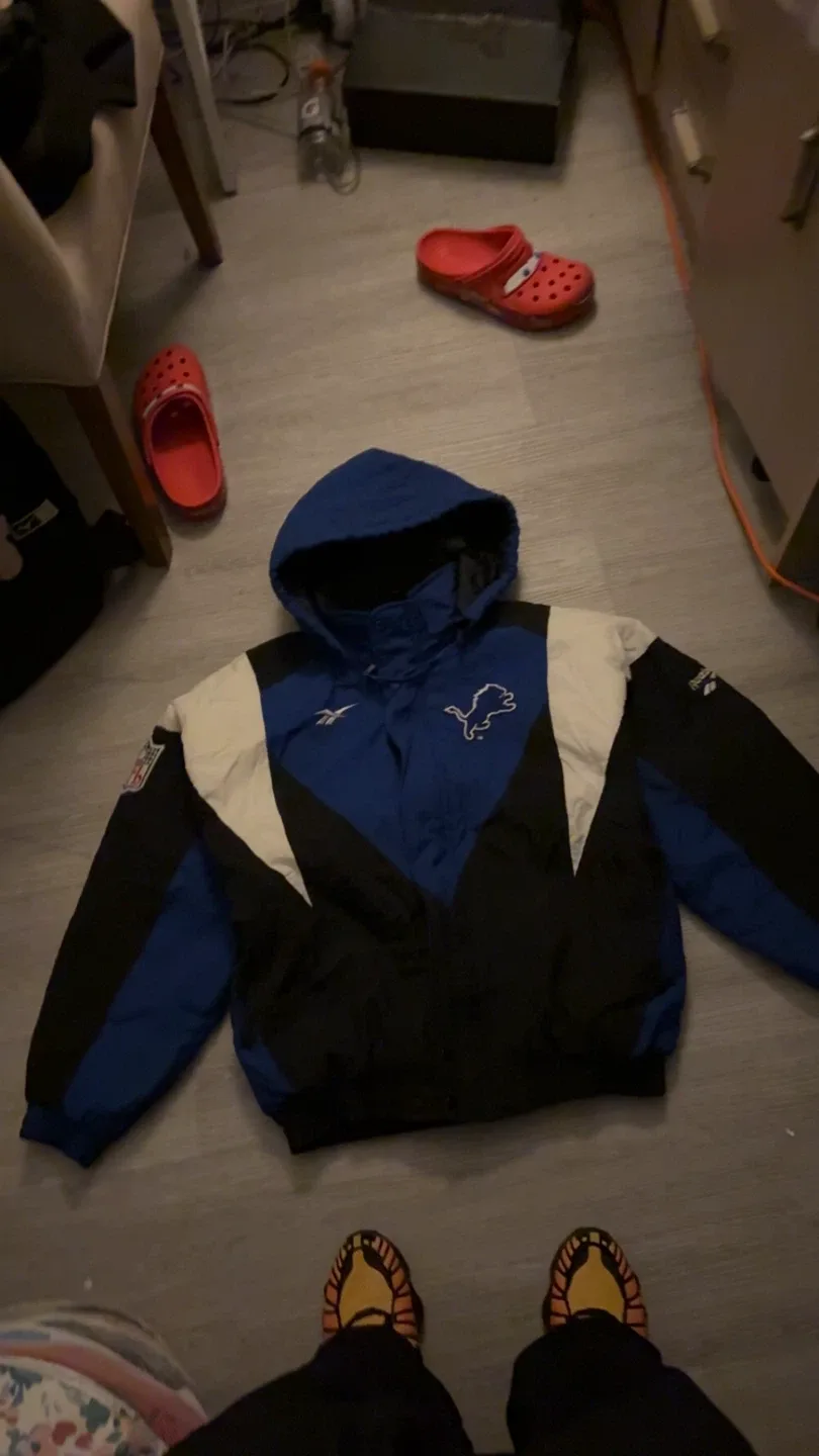 Vintage Detroit Lions NFL ProLine Reebok Jacket