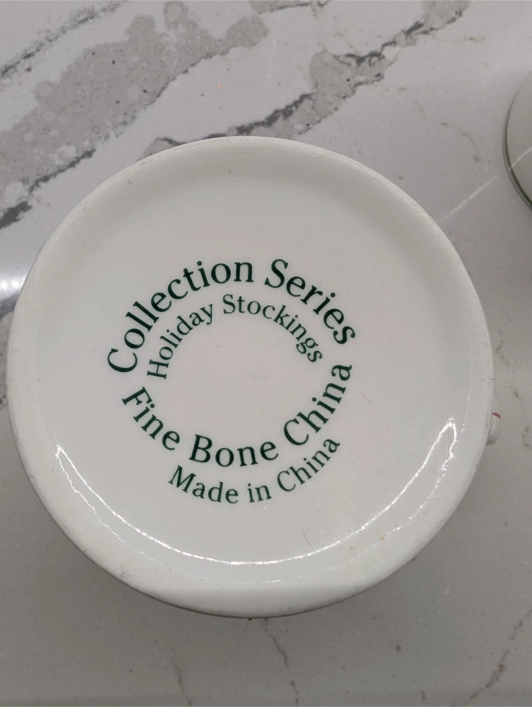 Holiday Stockings Collection Series Fine Bone China Mugs - photo 3