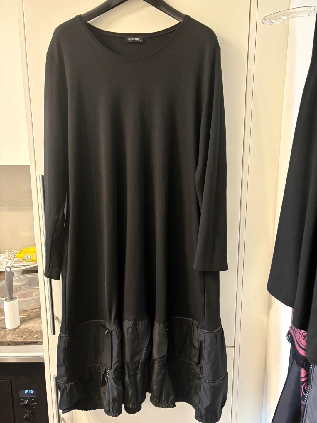 Mid length Black Dress size M-L