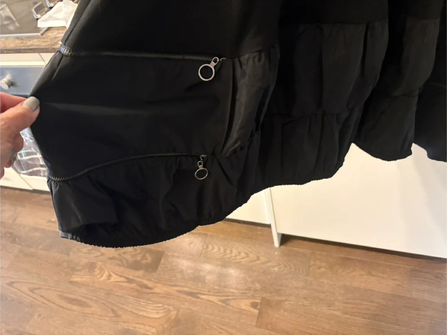 Mid length Black Dress size M-L image indicator(4)