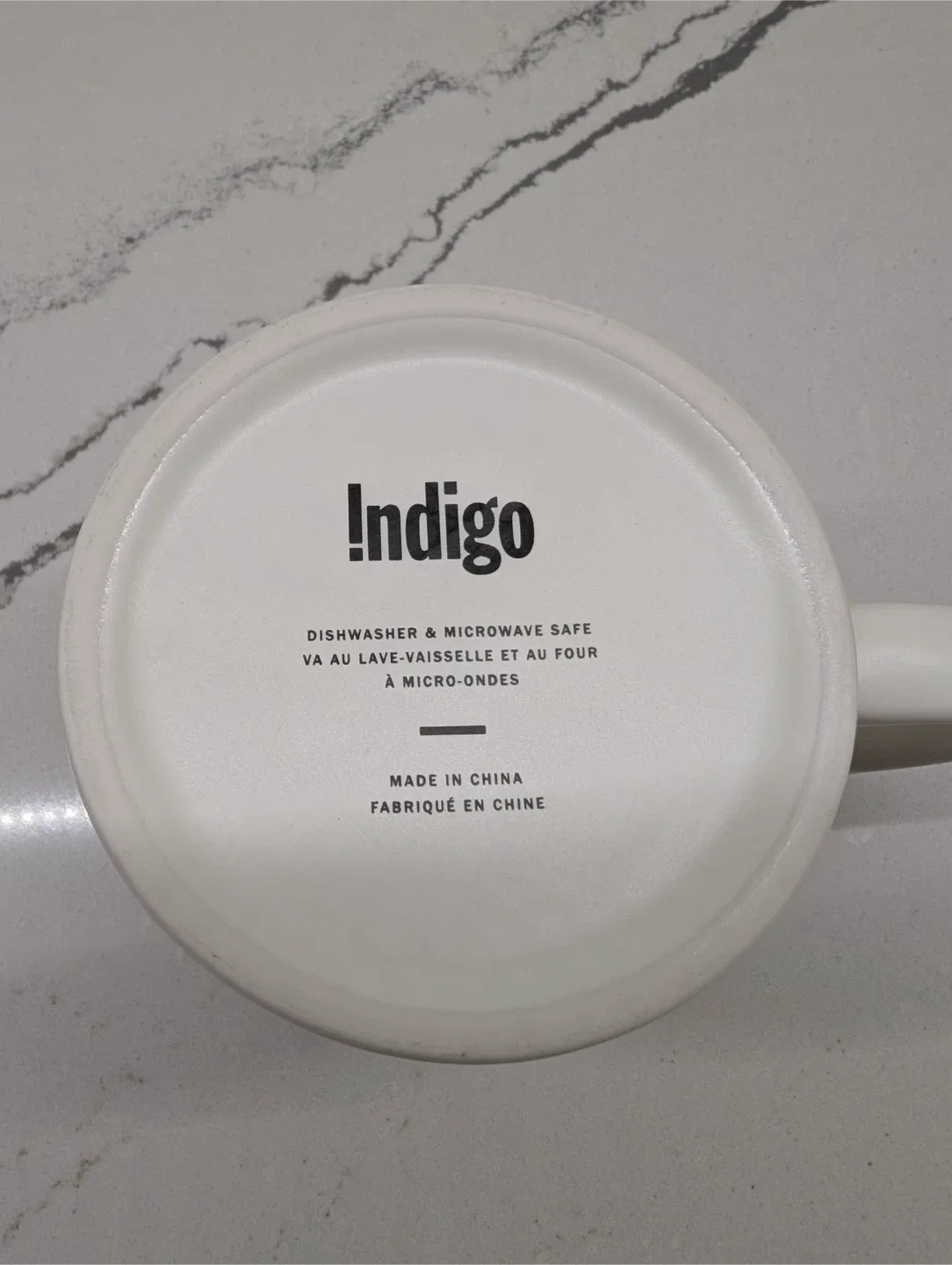 Indigo 'D' Mug - White with Blue Interior image indicator(2)