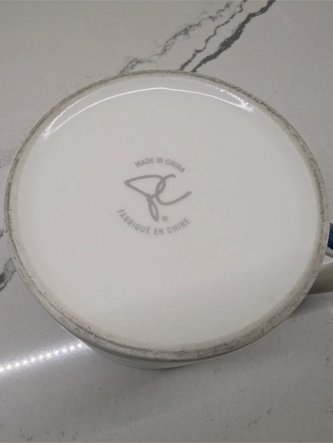 Set of 2 Bonjour Striped Mugs image indicator(2)