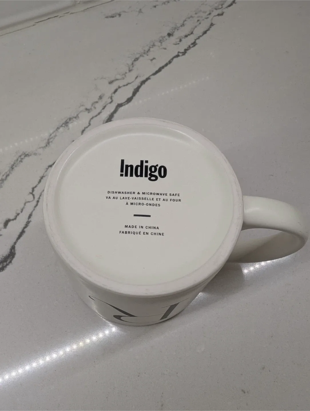Indigo Initial R Mug - Red & White image indicator(3)