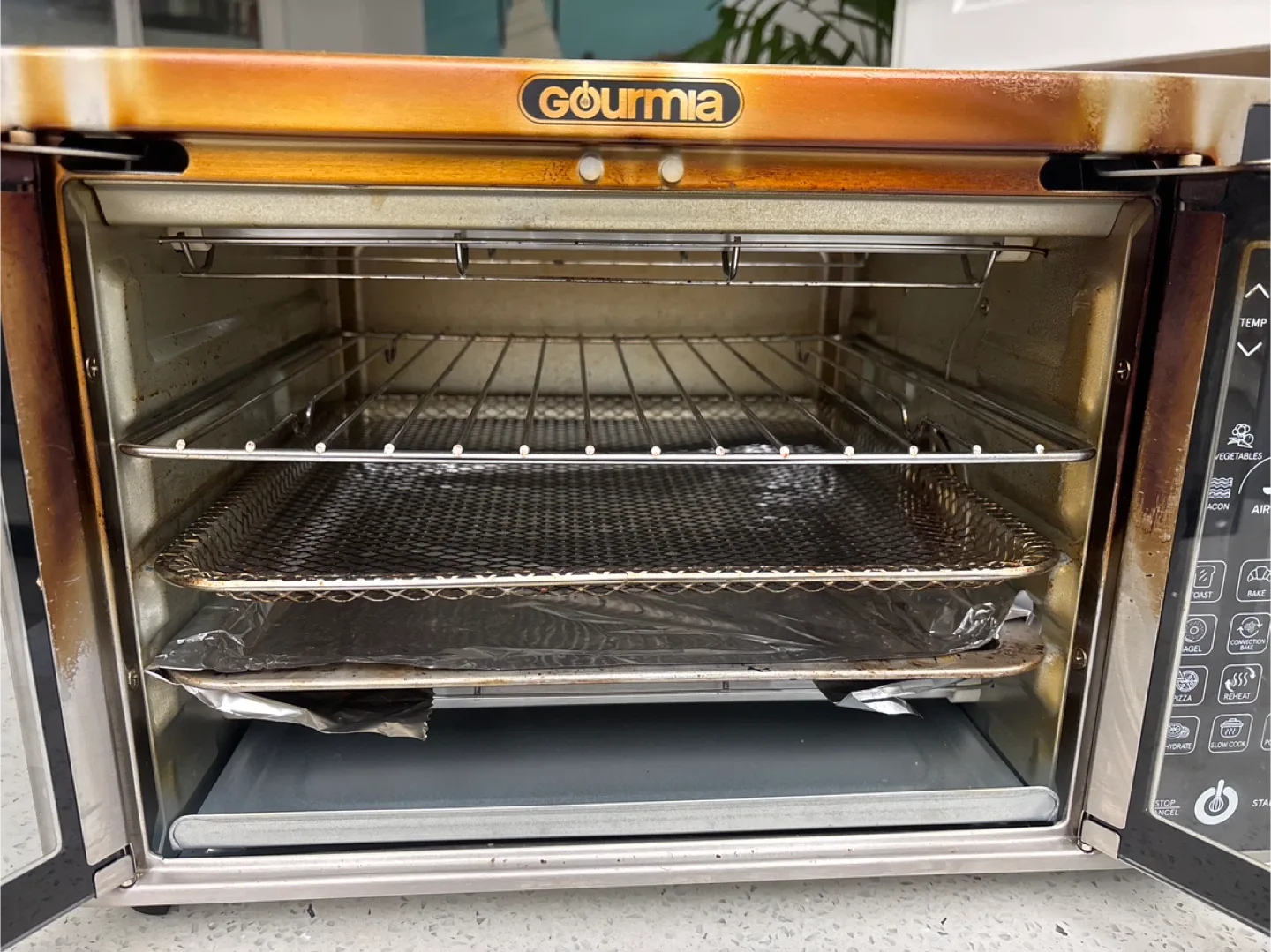 Gourmia Digital Air Fryer Oven image indicator(6)