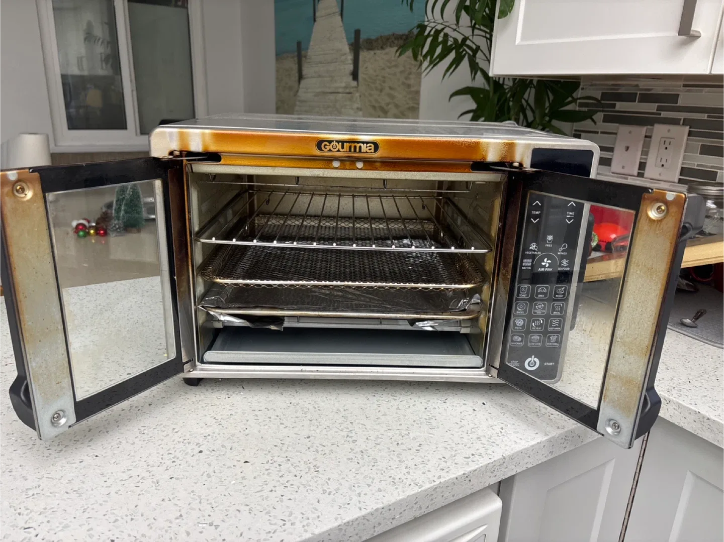 Gourmia Digital Air Fryer Oven image indicator(7)