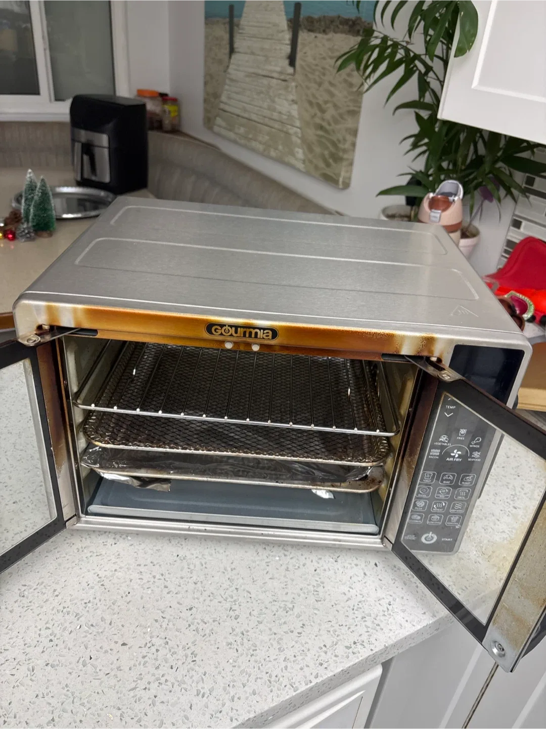 Gourmia Digital Air Fryer Oven image indicator(5)