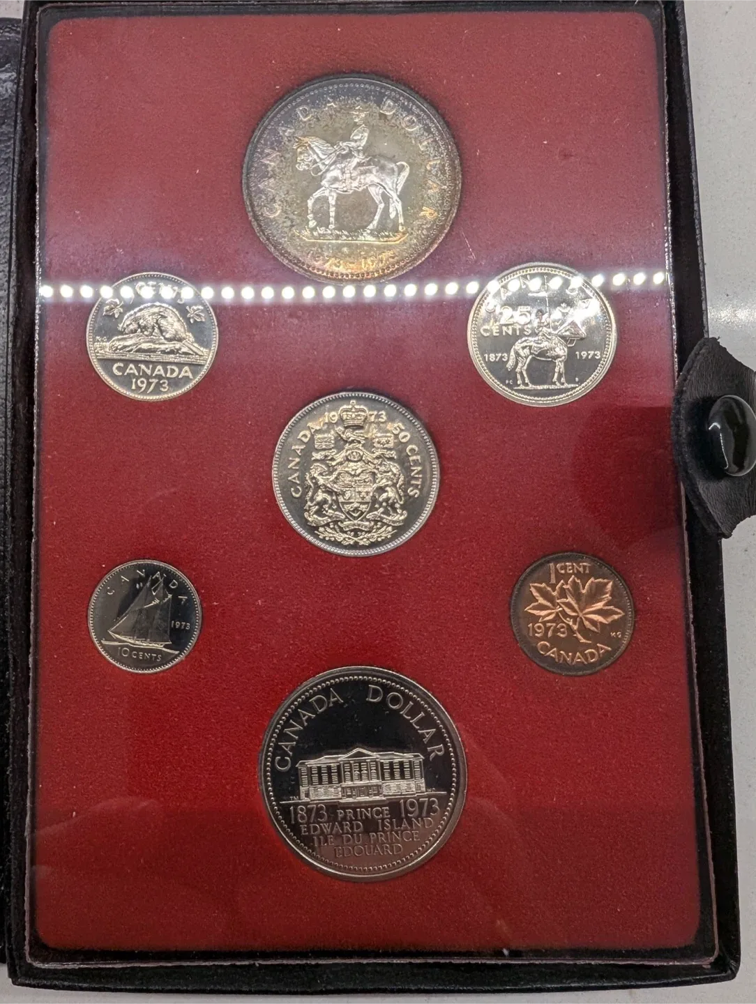 1973 Royal Canadian Mint Double Dollar Set image indicator(6)