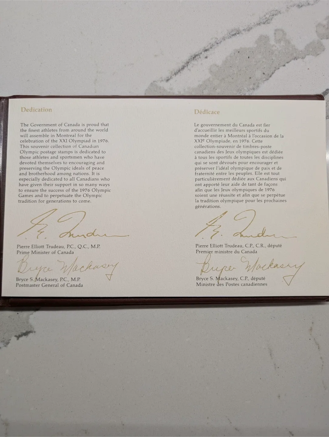 Olympic Stamp Souvenir Collection Volume II image indicator(2)