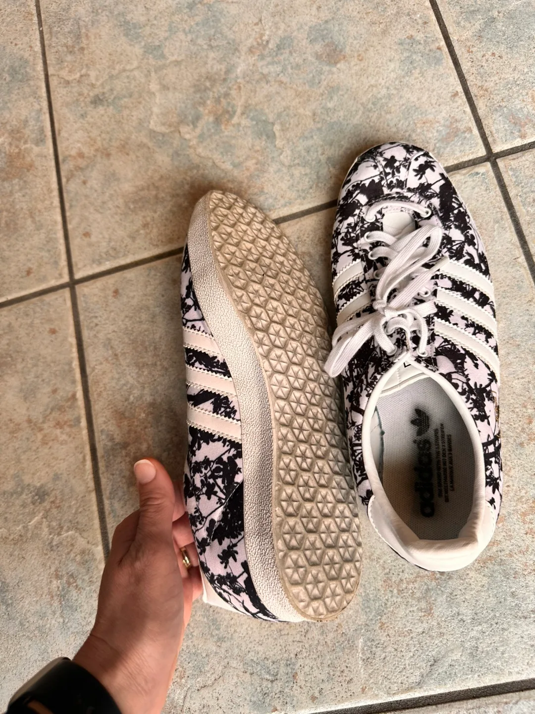 Adidas Gazelle OG Summer Sky Canvas Print size 9 image indicator(6)