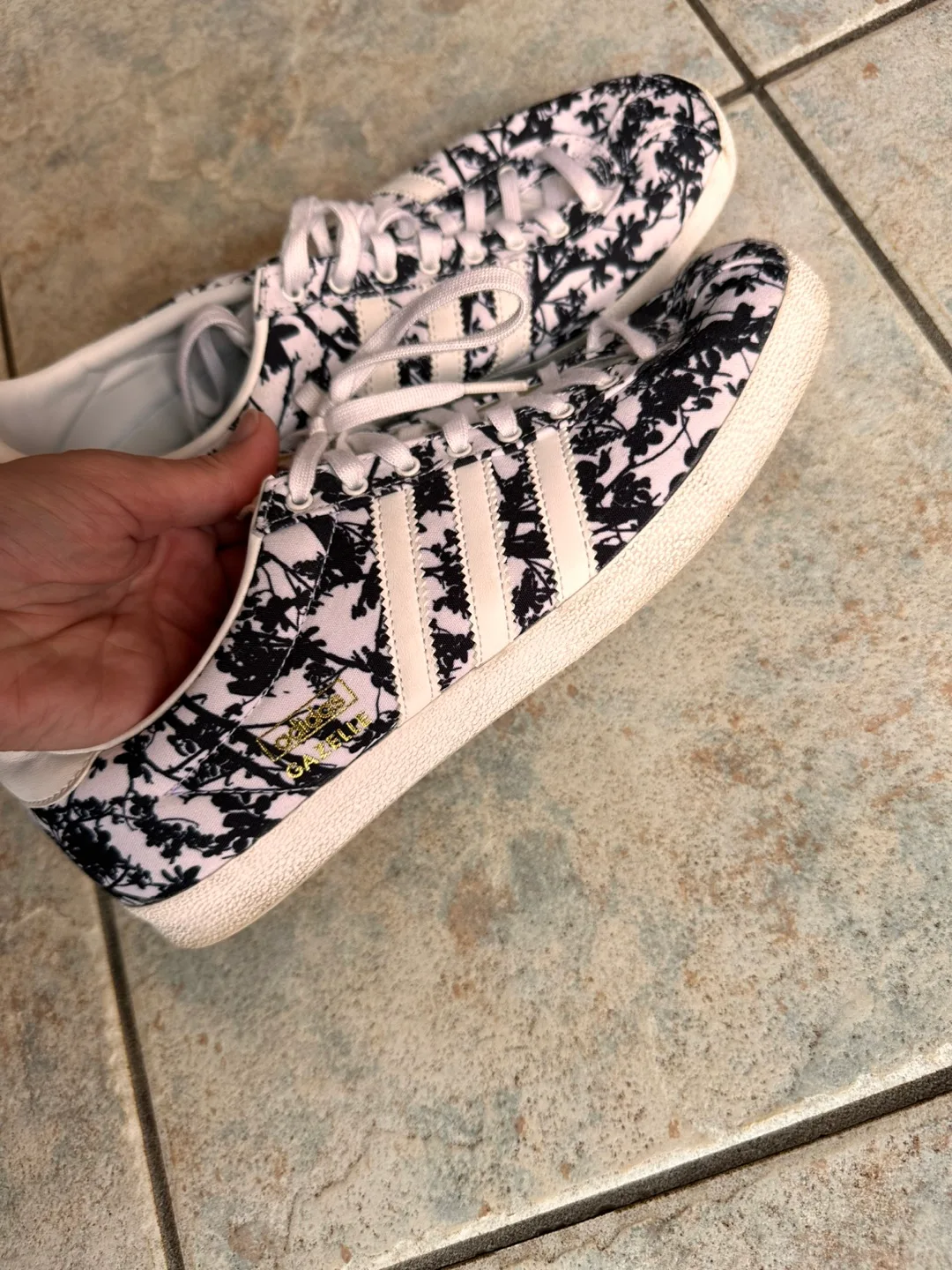 Adidas Gazelle OG Summer Sky Canvas Print size 9 image indicator(4)