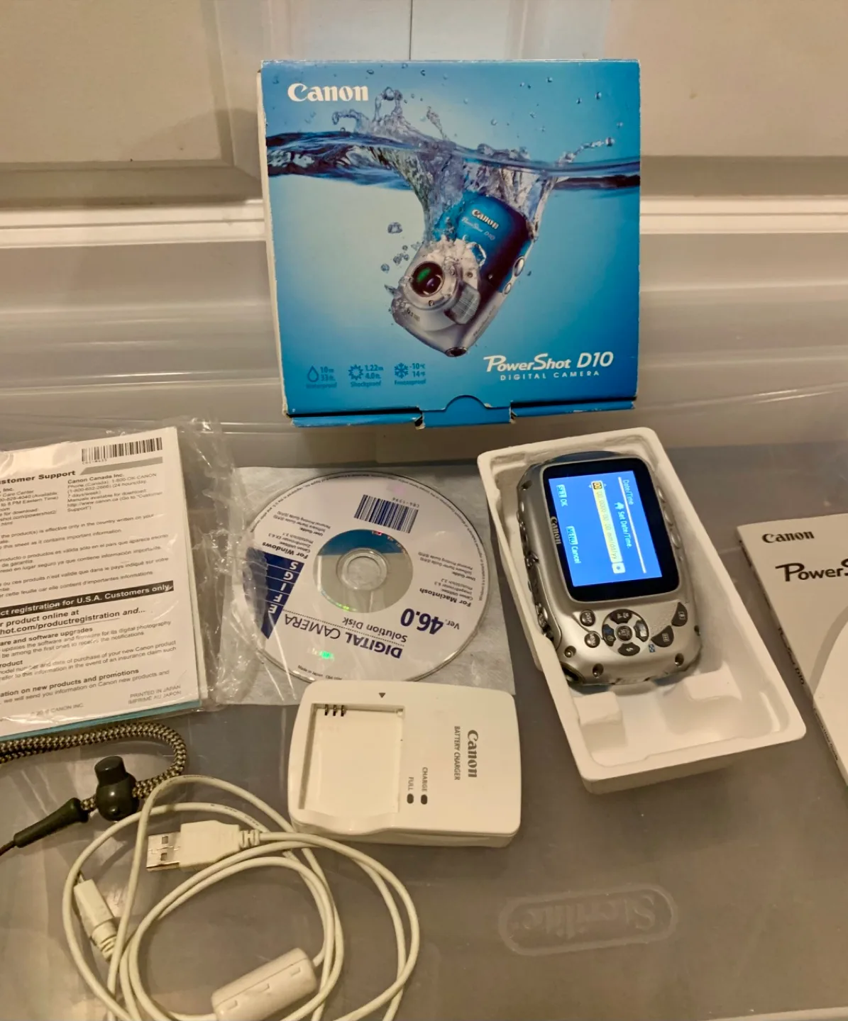 Canon PowerShot D10 Digital Camera image indicator(3)