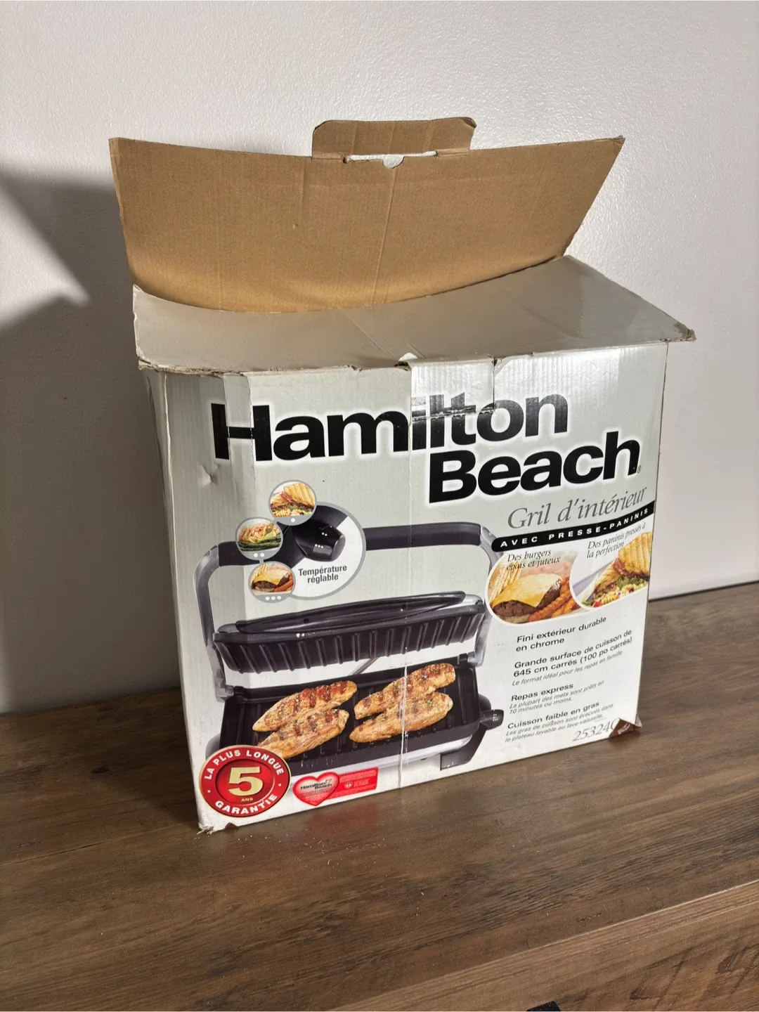 Hamilton Beach Indoor Grill / Panini Press - Act Fast! image indicator(7)