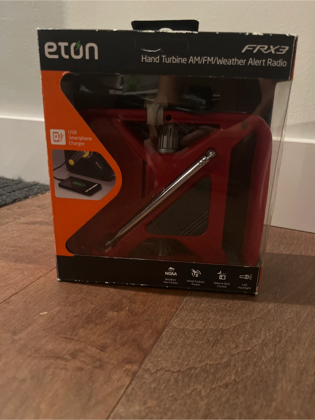 MUST GO - Eton FRX3 Hand Turbine AM/FM/Weather Alert Radio - New