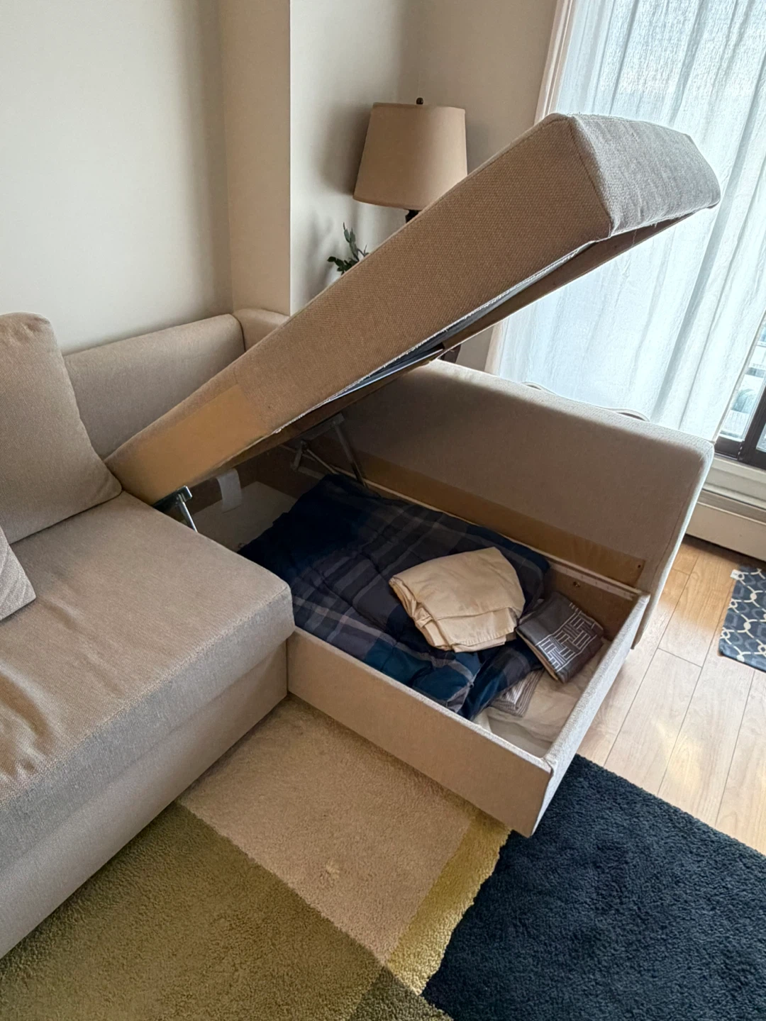 Pullout Couch/Sofa (with storage) - photo 2