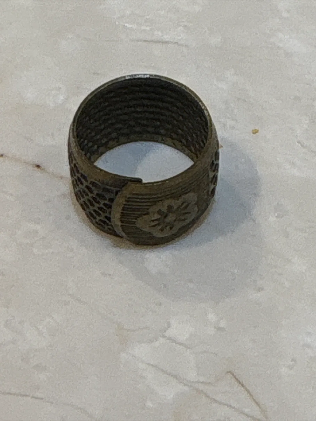 Vintage Metal Thimble