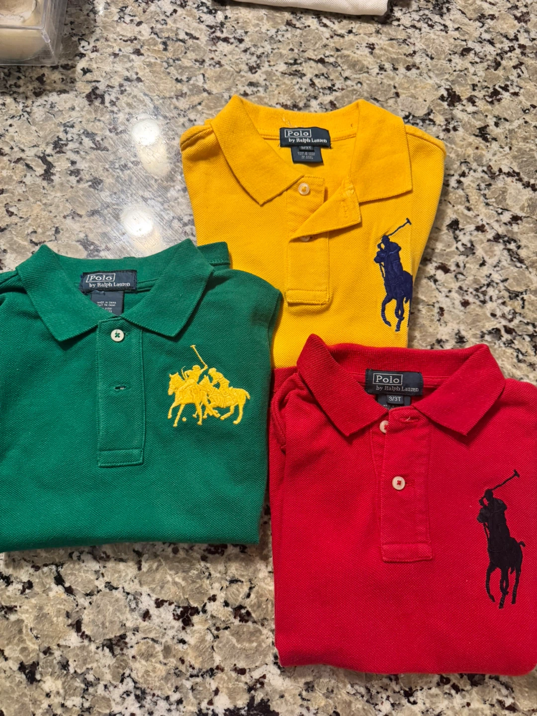Ralph Lauren Polo Shirts - Size 3T(read full description)