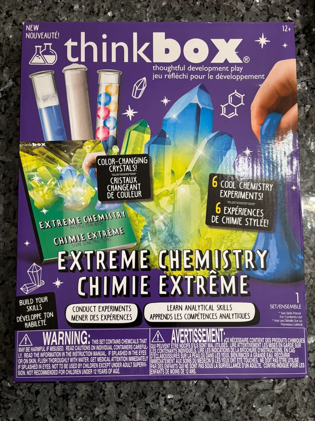 New Thinkbox Extreme Chemistry Set