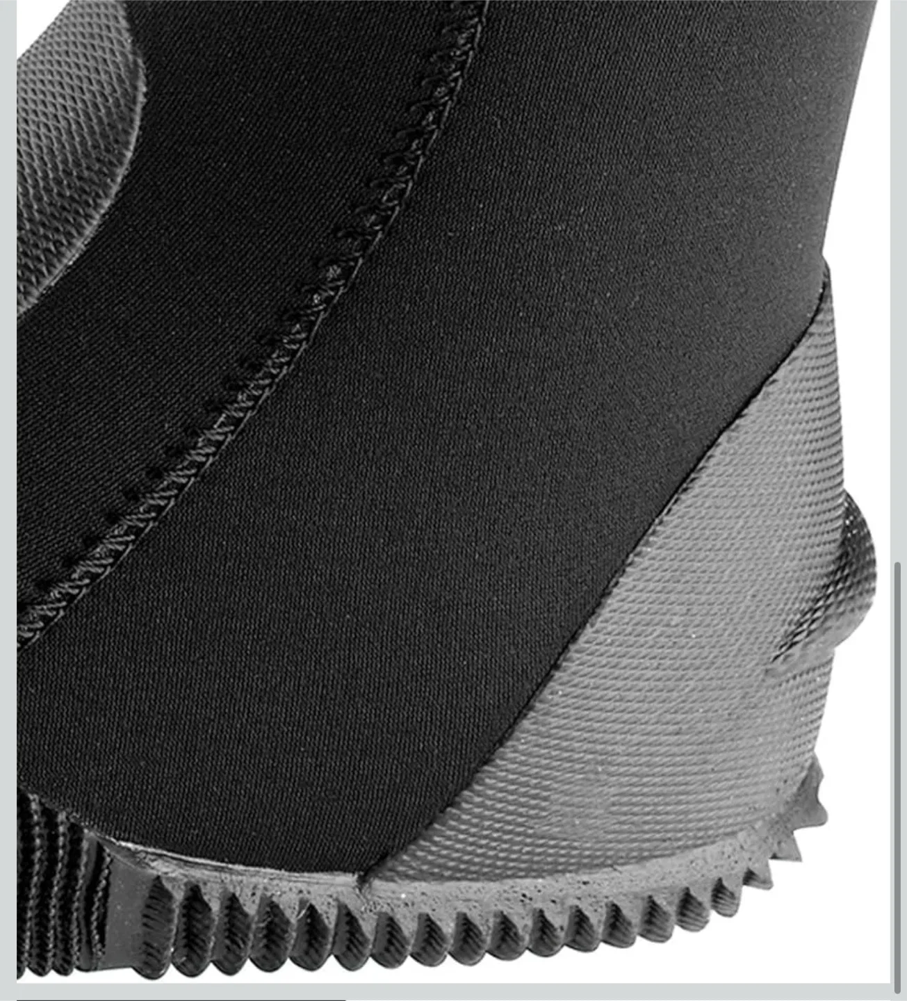 Cressi Isla 7mm diving boots in black, size 11 US. image indicator(7)