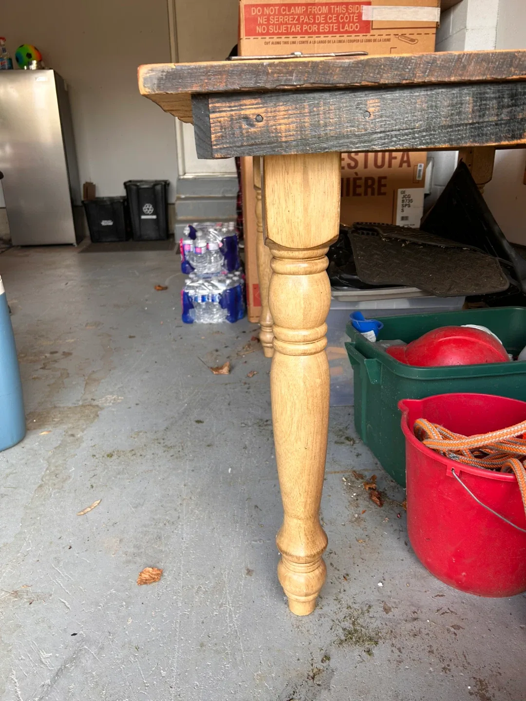 Rustic Wooden Dining Table image indicator(3)