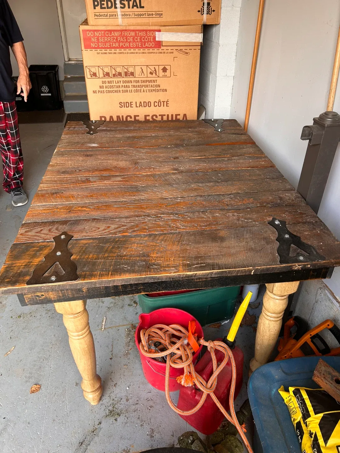Rustic Wooden Dining Table