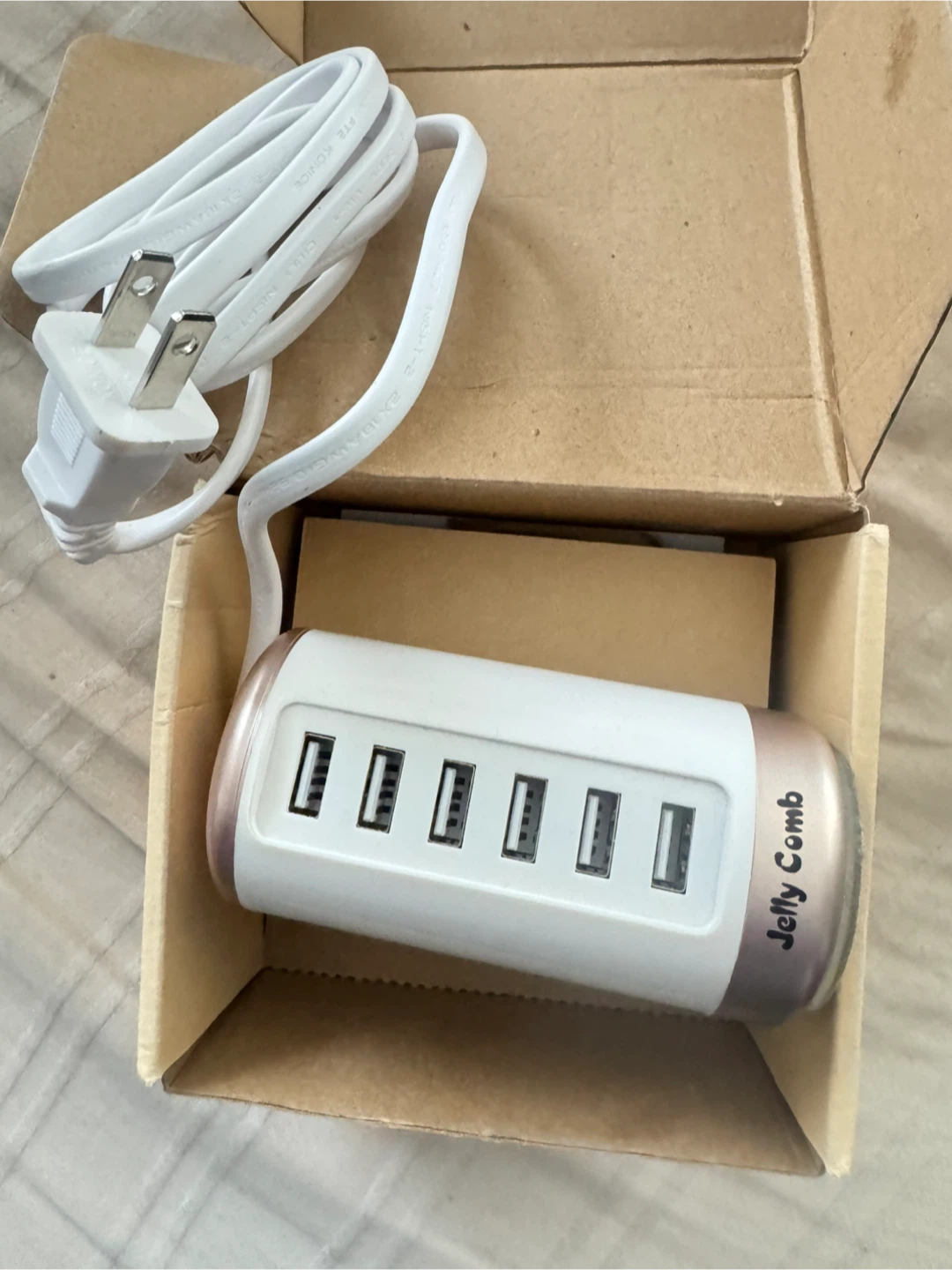 Jelly Comb 6-Port USB Desktop Charger