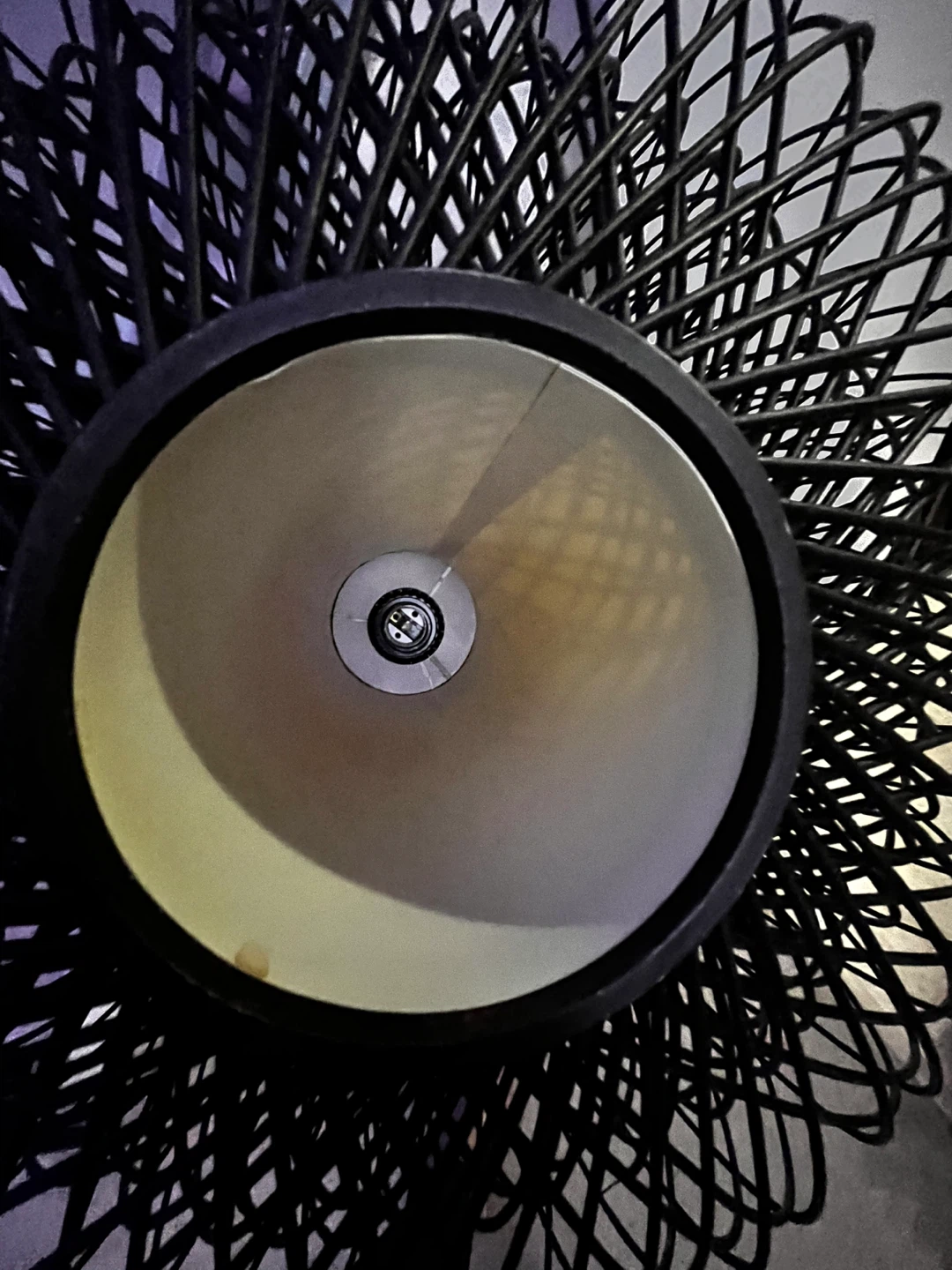 Black Wire Pendant Lamp - photo 3