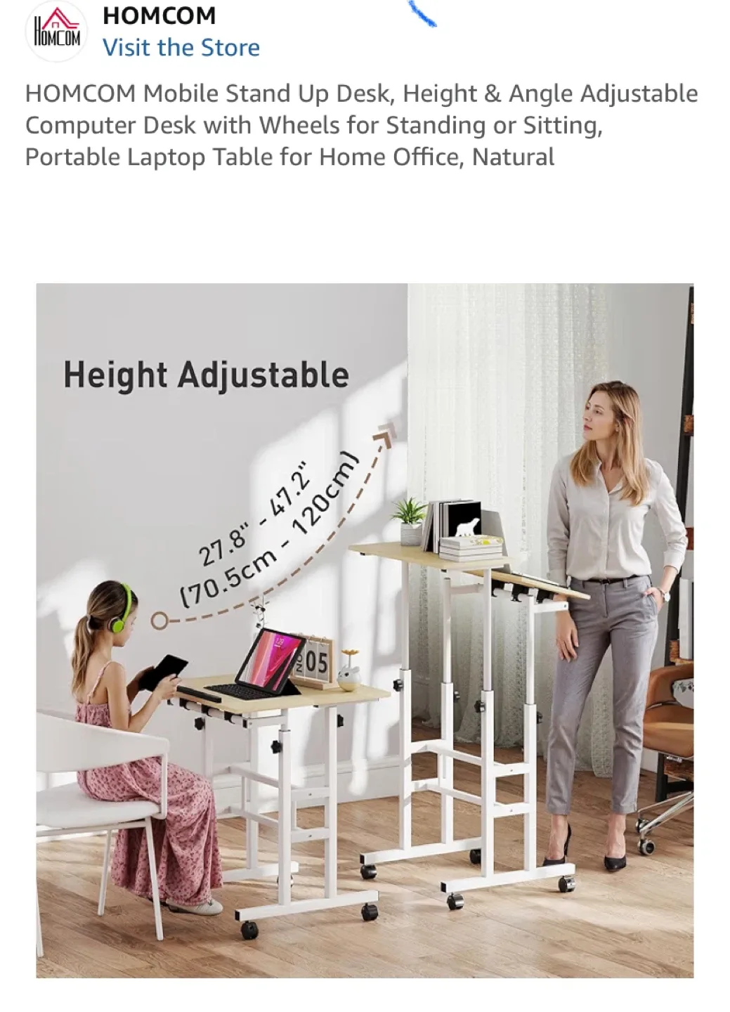 Adjustable Standing Desk image indicator(4)