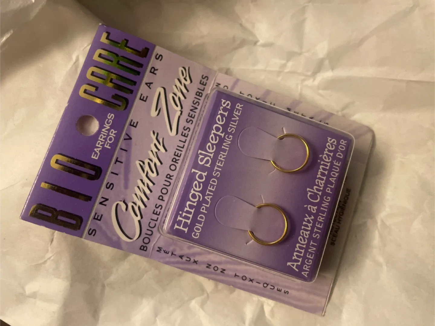 Gold Plated Sterling Silver Earrings