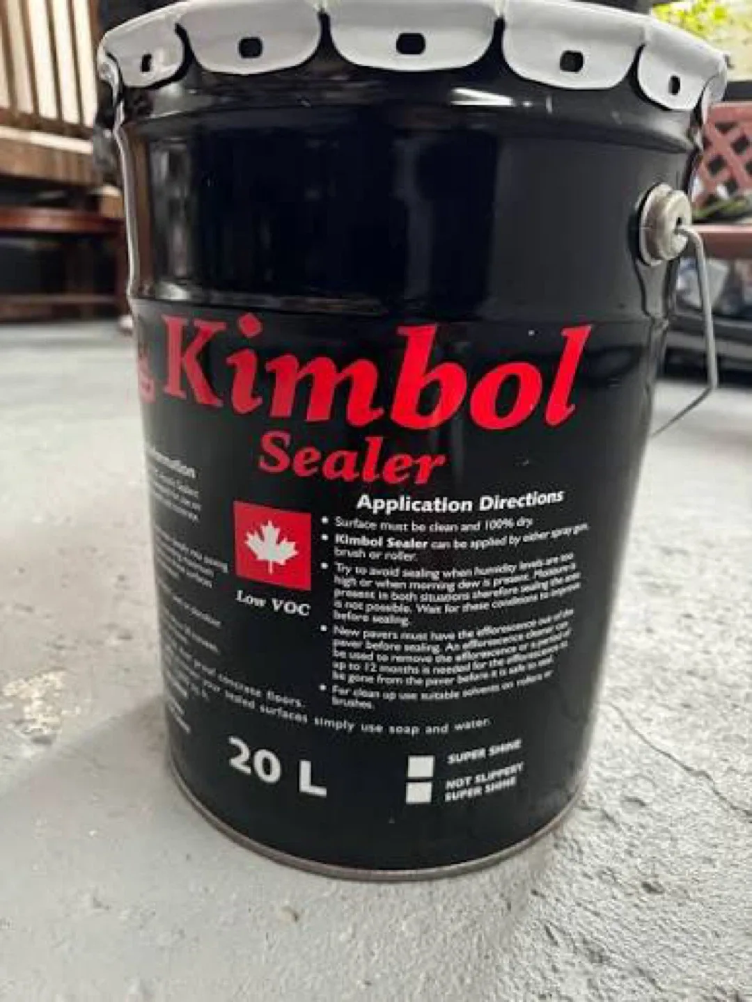 Kimbol Natural Stone Sealer - 20L thumbnail