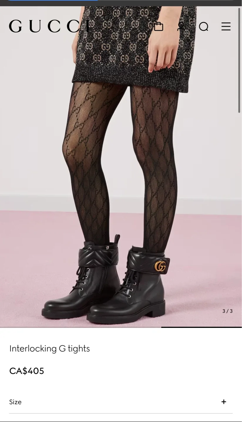 Gucci Interlocking G Tights